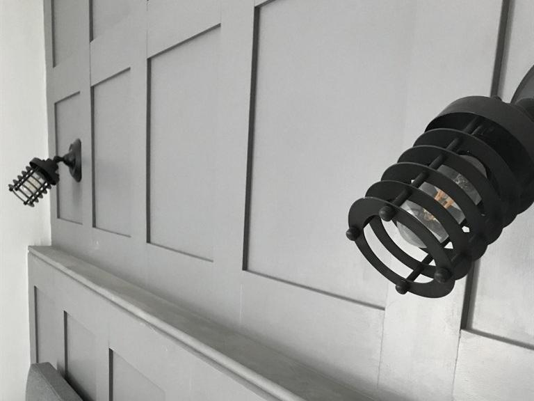 No.16 Otel Seaham Oda fotoğraf A wall-mounted spotlight